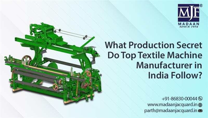 Textile Machine Manufacturer in India